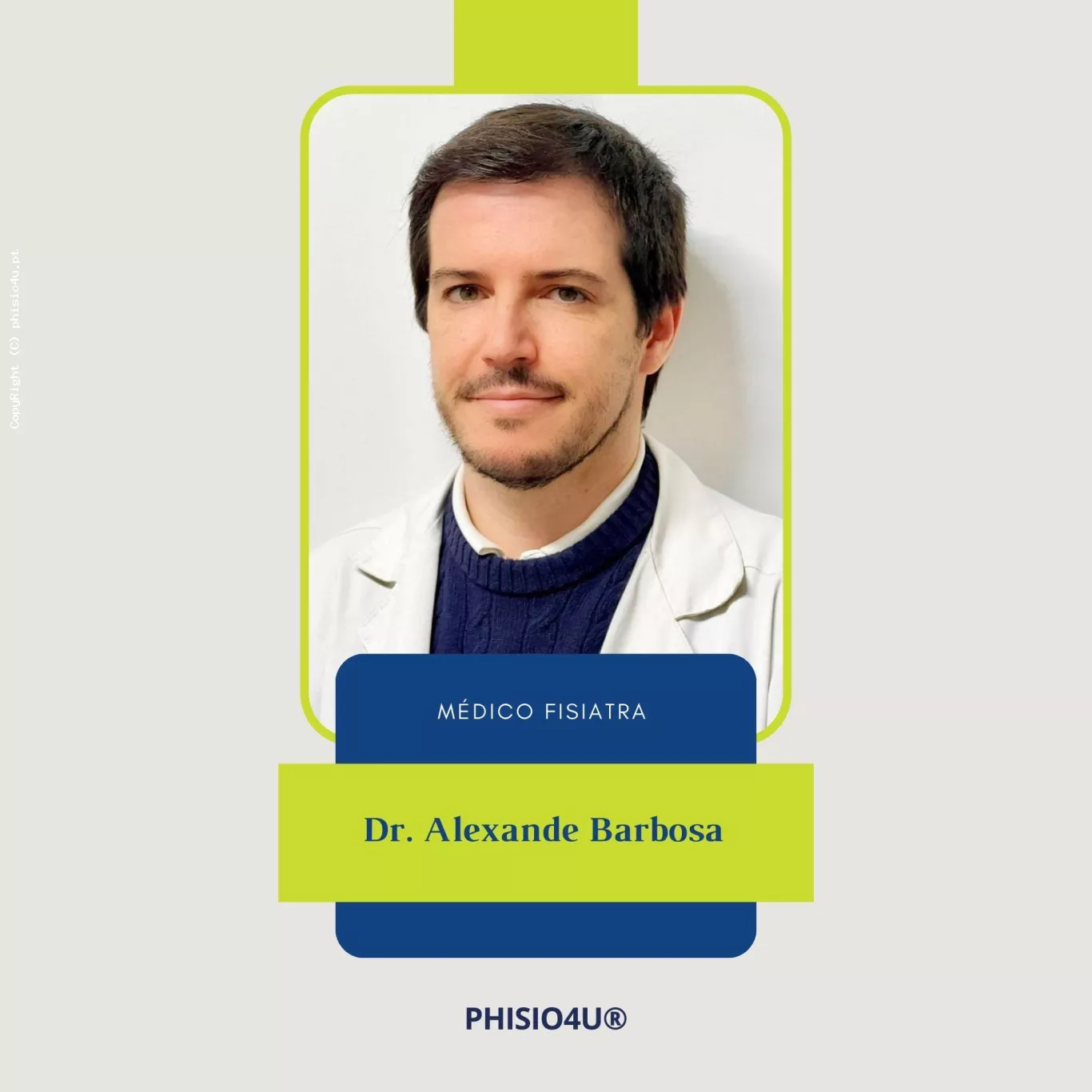 Dr. Alexandre Barbosa: M&eacute;dico Fisiatra
