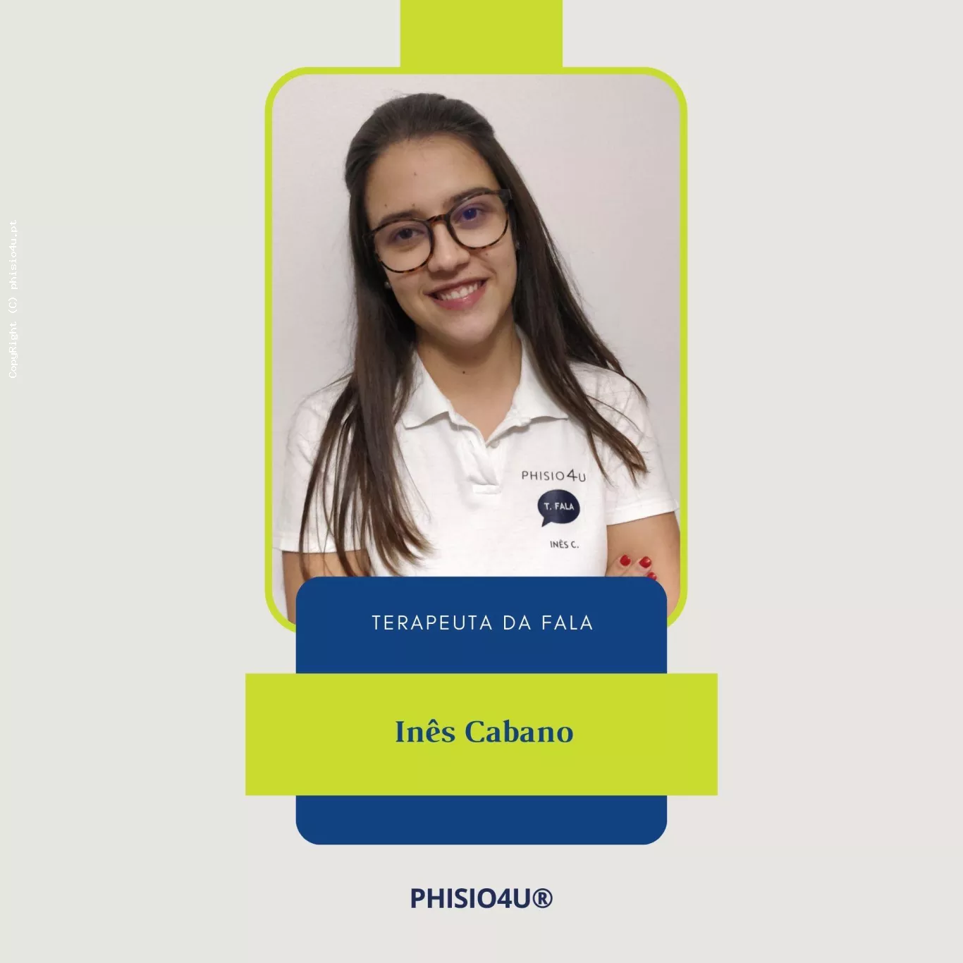 In&ecirc;s Cabano: Terapeuta da Fala