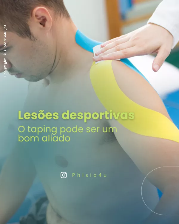 Lesões desportivas como o taping pode ser um bom aliado