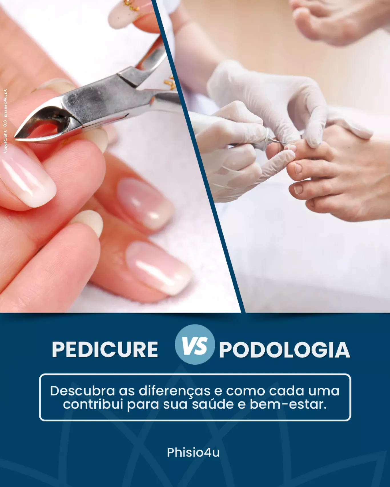 🌟 Pedicure vs. Podologia: Entenda as Diferenças! 🌟