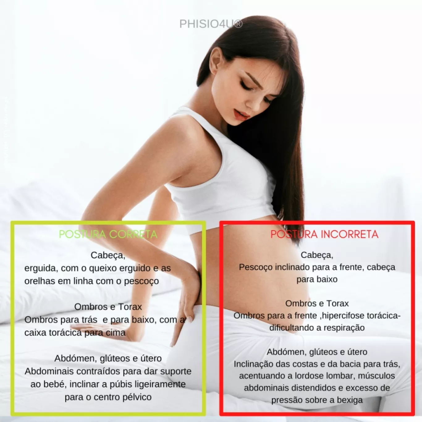 Sa&uacute;de da Mulher - Posturas da Gr&aacute;vida